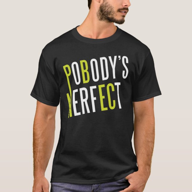 Camiseta Nerfect de Pobody (Anverso)