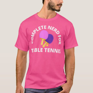 Camiseta Nervio Completo De La Pestaña De Tenis De Mesa Hom