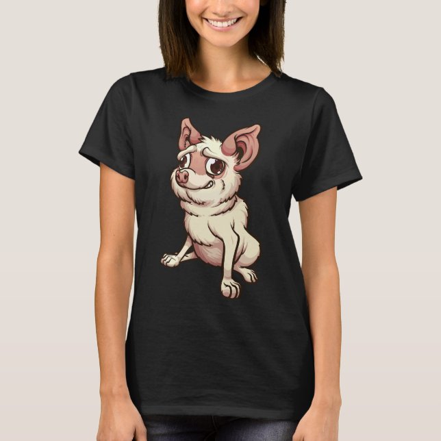Camiseta Nervioso Chihuahua (Anverso)
