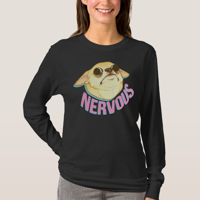 Camiseta Nervioso Chihuahua (Anverso)