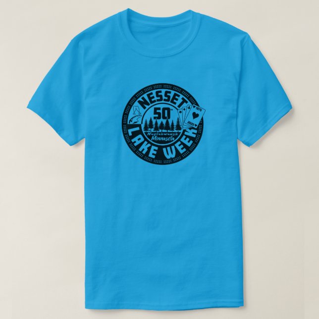 Camiseta Nesset Cards Black Front Center (Diseño del anverso)