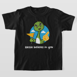 Camiseta Nessie cree en ti (en colores oscuros)