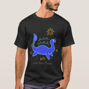 Camiseta Nessie haciendo noodling