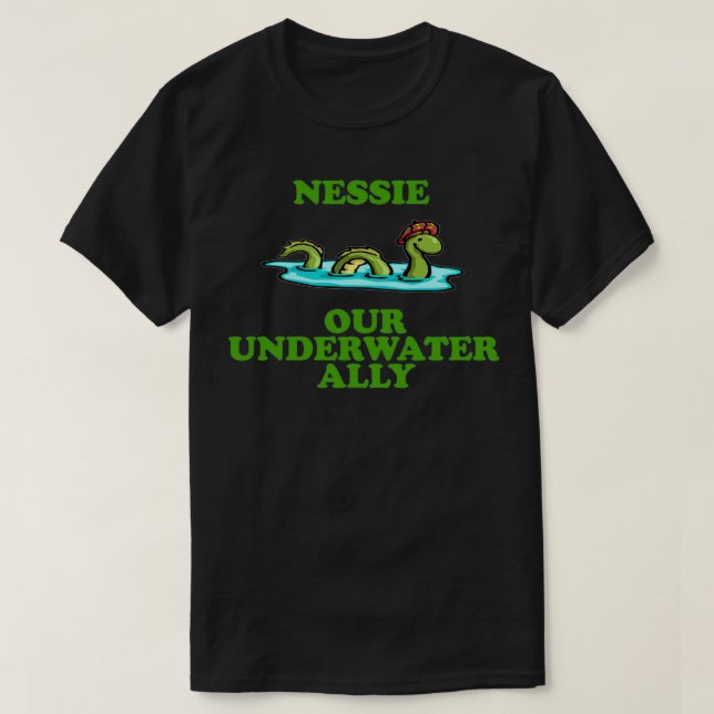 Camiseta Nessie Our Underwater Ally Napoleon Dynamite (Diseño del anverso)