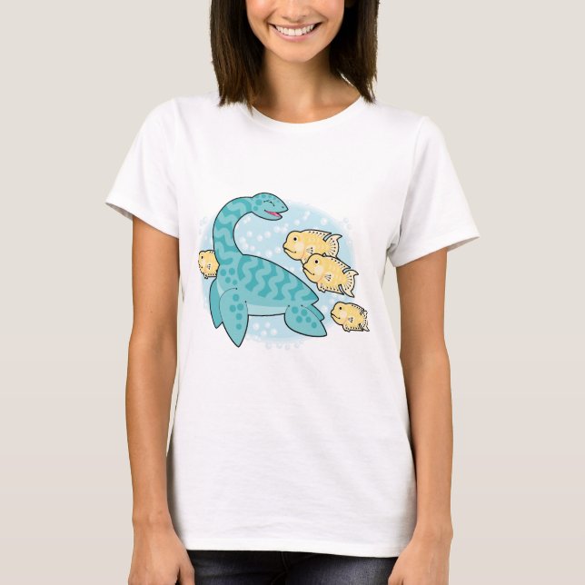 Camiseta nessie y amigos (Anverso)