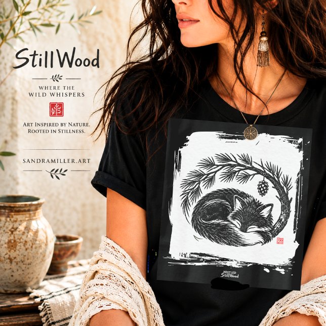 Camiseta NESTLED • StillWood • Zorro (Subido por el creador)