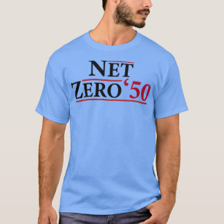 Camiseta Net Zero 2050 Climate Change Carbon Emissions Redu