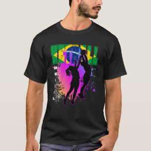 Camiseta Netball de Brasil