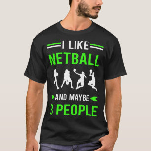 Camiseta Netball de Green 3 People
