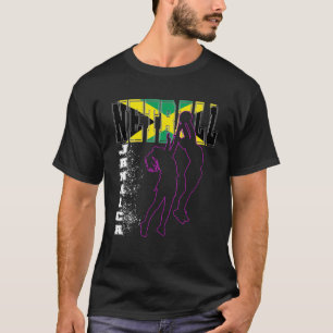Camiseta Netball del equipo mundial de Jamaica