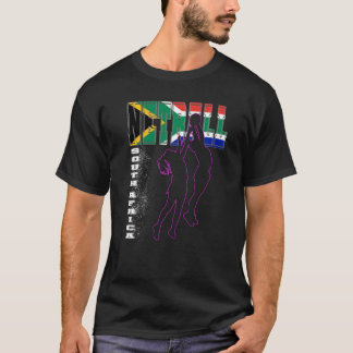 Camiseta Netball del equipo mundial de Sudáfrica
