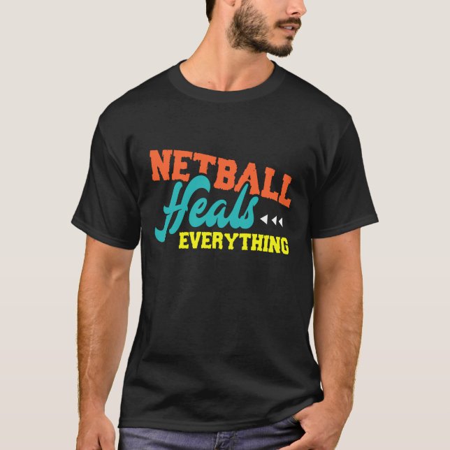 Camiseta Netball lleva todo (Anverso)