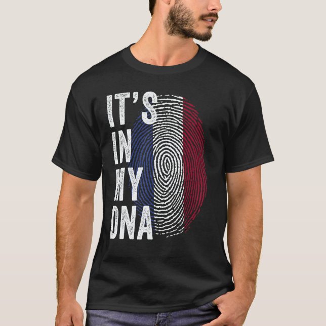 Camiseta Netherlands It's In My DNA Dutch Fingerprint Holla (Anverso)