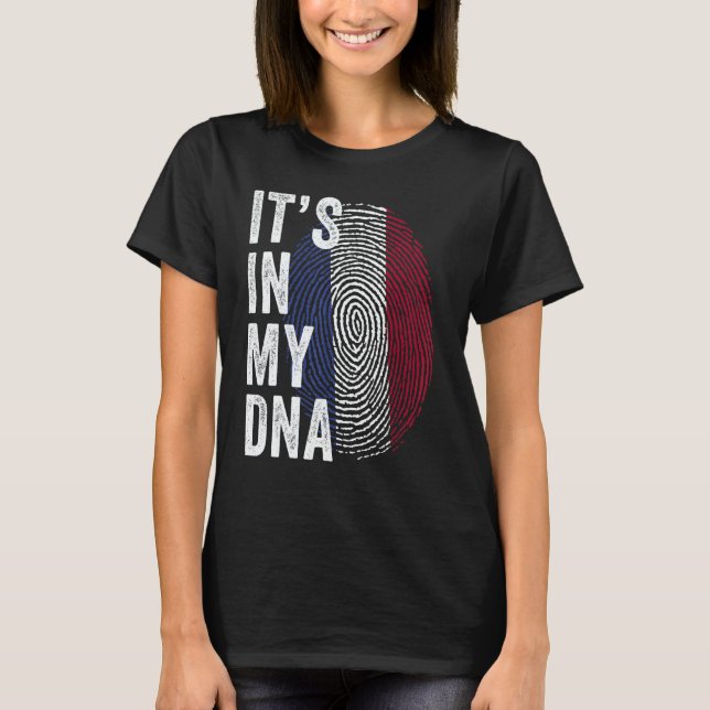 Camiseta Netherlands It's In My DNA Dutch Fingerprint Holla (Anverso)