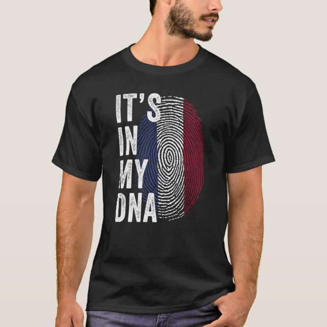 Camiseta Netherlands It's In My DNA Dutch Fingerprint Holla (Anverso)
