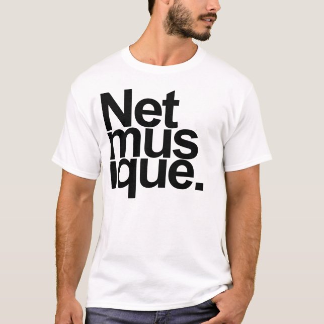 Camiseta netmusique (Anverso)