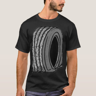 Camiseta Neumático plano 