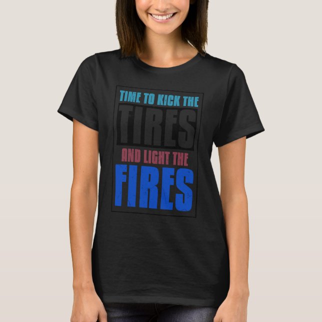 Camiseta Neumáticos Guay Kick E Incendios Ligeros Donan Neu (Anverso)
