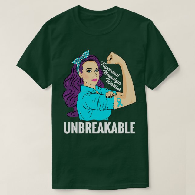 Camiseta Neuralgia triginal Guerrero Conciencia inquebranta (Diseño del anverso)