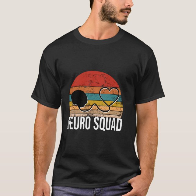 Camiseta Neuro Squad Neurologist He Neuroscience (Anverso)