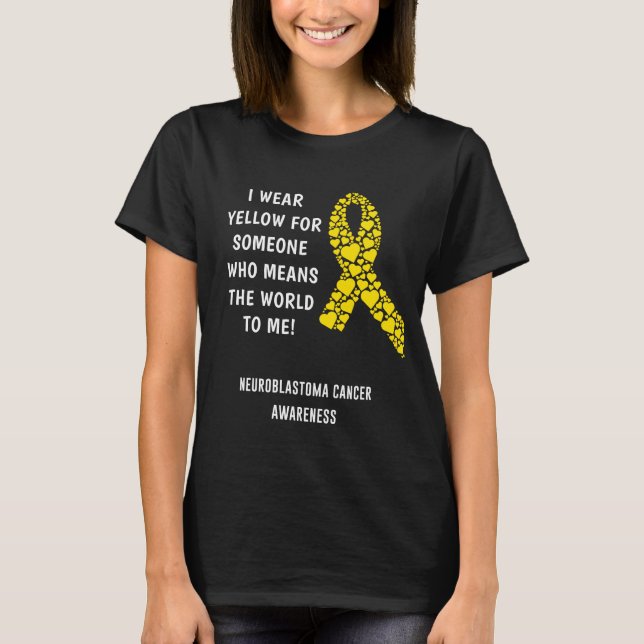 Camiseta Neuroblastoma Cáncer (Anverso)