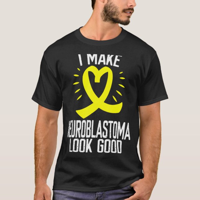 Camiseta Neuroblastoma Conciencia Que Nb Se Vea Bien Amaril (Anverso)