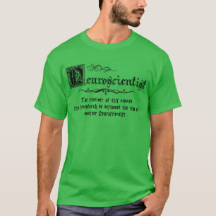 Camiseta Neurocientífico maestro medieval