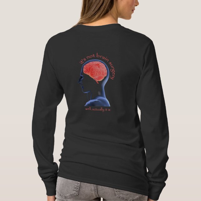 Camiseta Neurocirugía de Drake del equipo realmente (Reverso)