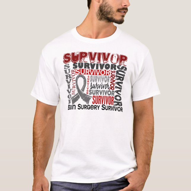 Camiseta Neurocirugía del superviviente 10 (Anverso)