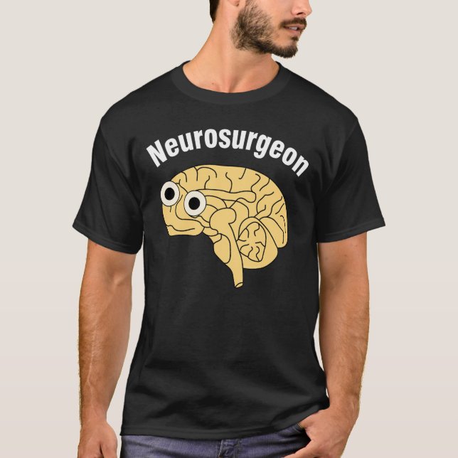 Camiseta Neurocirujano Cerebro (Anverso)