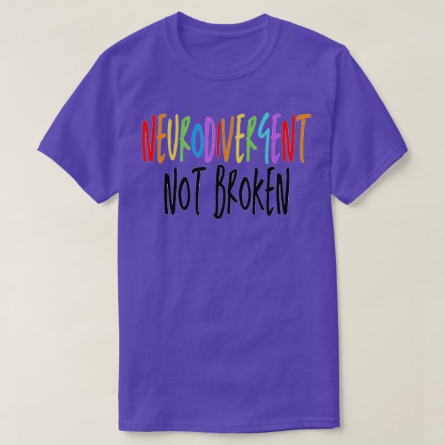 Camiseta Neurodivergente (Diseño del anverso)