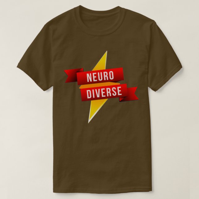 Camiseta Neurodivergente 1 (Diseño del anverso)