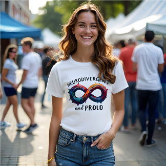 Camiseta Neurodivergente y orgulloso Autismo Conciencia