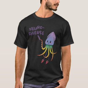 Camiseta Neurodiverse Squid Sticker