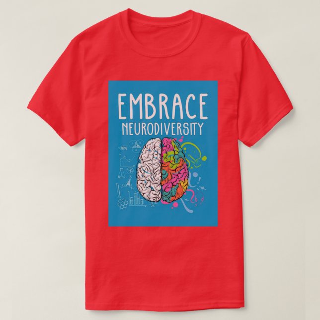 Camiseta Neurodiversidad 6 (Diseño del anverso)