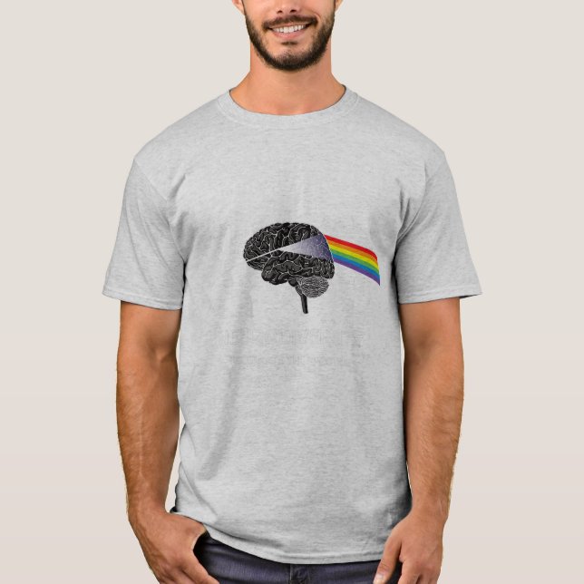 Camiseta Neurodiversidad Autism Spectrum ASHD ADHD Rainbow  (Anverso)