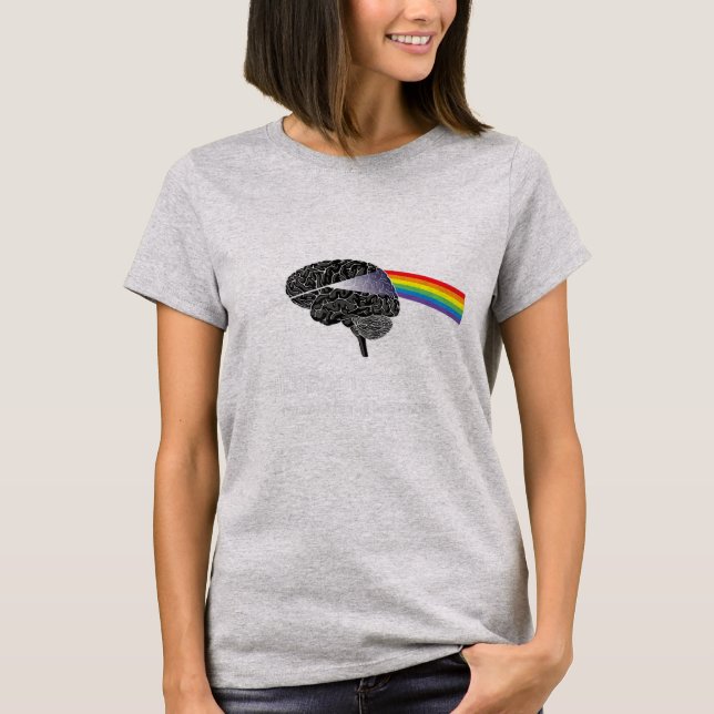 Camiseta Neurodiversidad Autism Spectrum ASHD ADHD Rainbow  (Anverso)