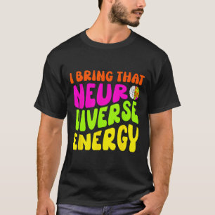 Camiseta Neurodiversidad Autismo Adhd Asd Neurodiv