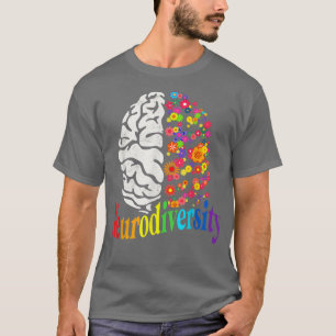 Camiseta Neurodiversidad Autismo Arcoiris Espectro ASHD