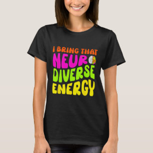 Camiseta Neurodiversidad Autismo Camisas Adhd Asd Neurodive