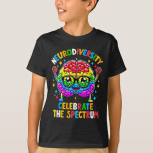Camiseta Neurodiversidad Autismo cerebral Conciencia
