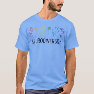 Camiseta Neurodiversidad Autismo Conciencia sobre el TDAH F