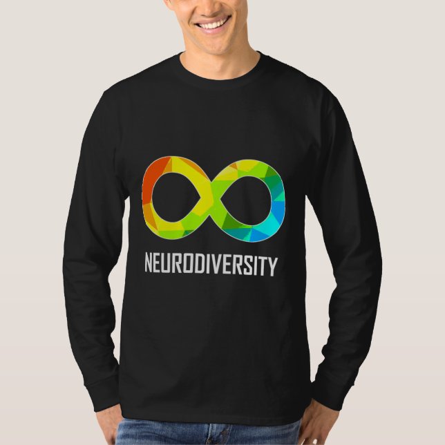 Camiseta Neurodiversidad Autismo infinito y Apreciación del (Anverso)