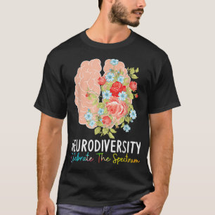 Camiseta Neurodiversidad Celebra El Cerebro A Del Espectro 