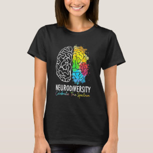 Camiseta Neurodiversidad Celebra El Espectro De Autismo Con