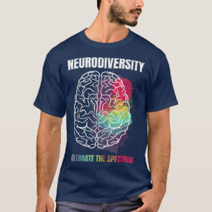 Camiseta Neurodiversidad celebra el espectro - Neurodiversi