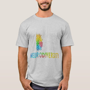 Camiseta Neurodiversidad, Celebrar el espectro. El cerebro 