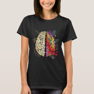 Camiseta Neurodiversidad Cerebro Salud Mental Autismo Aware