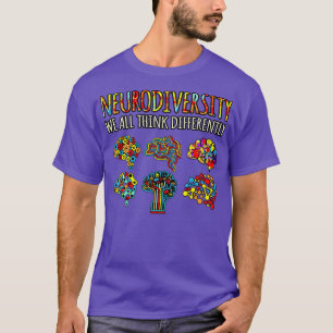 Camiseta Neurodiversidad cree que es diferente la toma de c