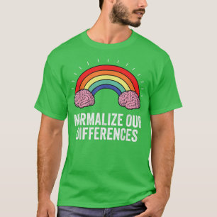 Camiseta Neurodiversidad Diferente Awarene de Autismo del T